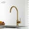Kibi Lowa Single Handle Bar Sink Faucet with Soap Dispenser C-KKF2001BG-KSD100BG - alternate 4